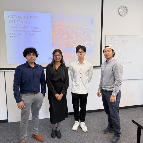 Students Presenting