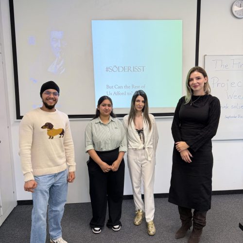 Students Presenting