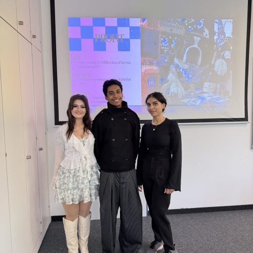 Students Presenting