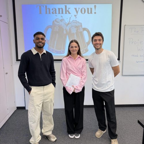 Students Presenting